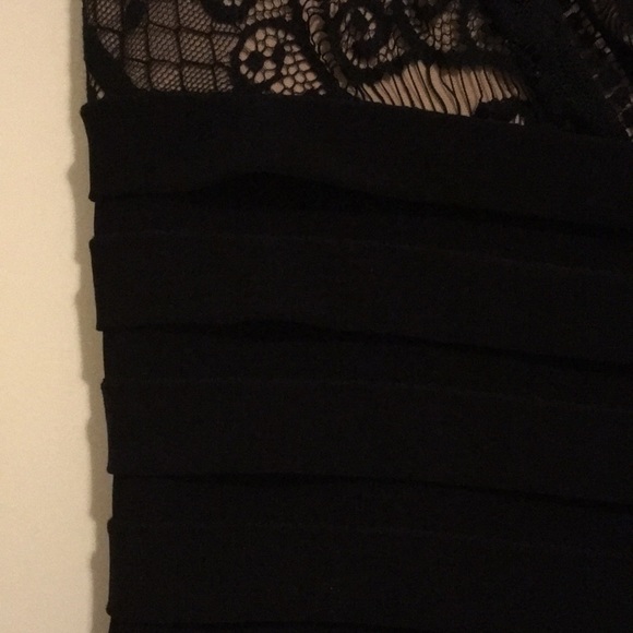 Adrianna Papell Lace bust mini dress - Picture 4 of 4